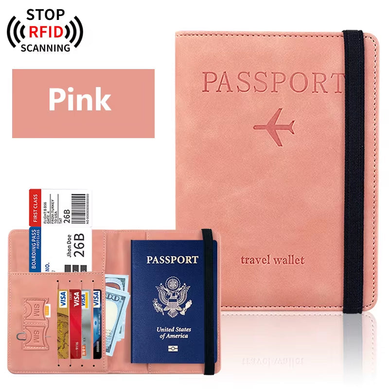 BT™ Leather Passport Wallet