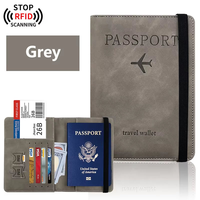 BT™ Leather Passport Wallet