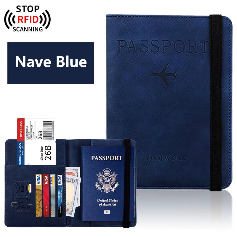 BT™ Leather Passport Wallet