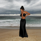 Sexy Brazilian Bikini Swimsuit with Skirt 3 Piece Swimwear