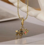 Passport Pendant Necklace