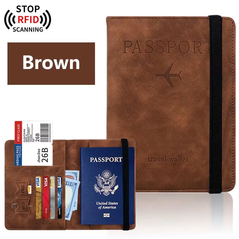 BT™ Leather Passport Wallet