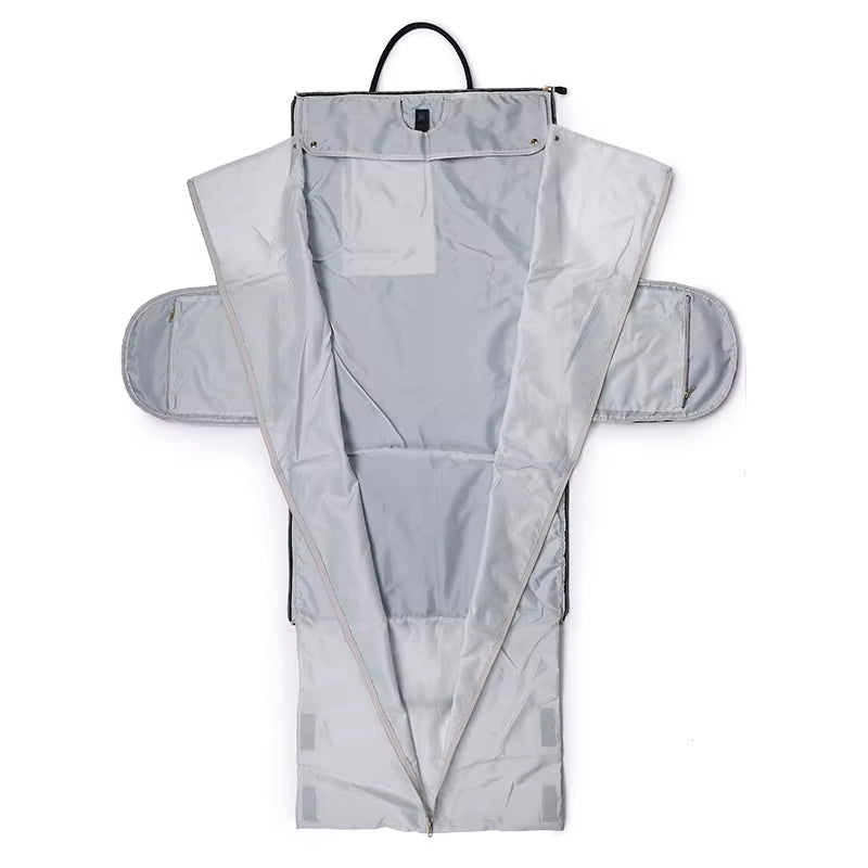 New Women'S Large PU Folding Suit Storage Bag Large Capacity Hand Luggage Bag Travel Bag Multi Function