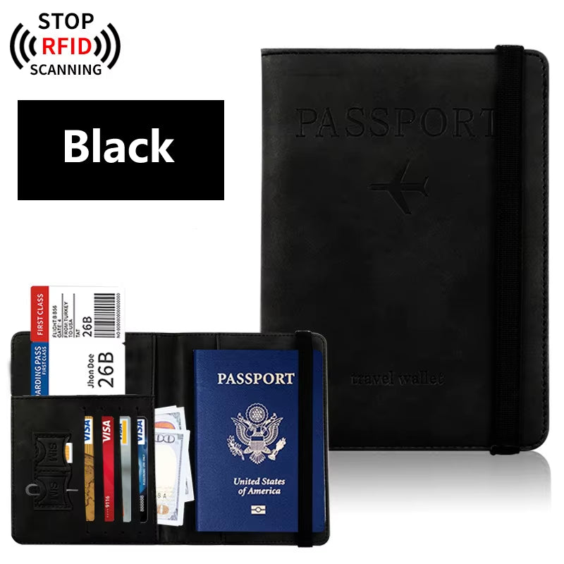 BT™ Leather Passport Wallet