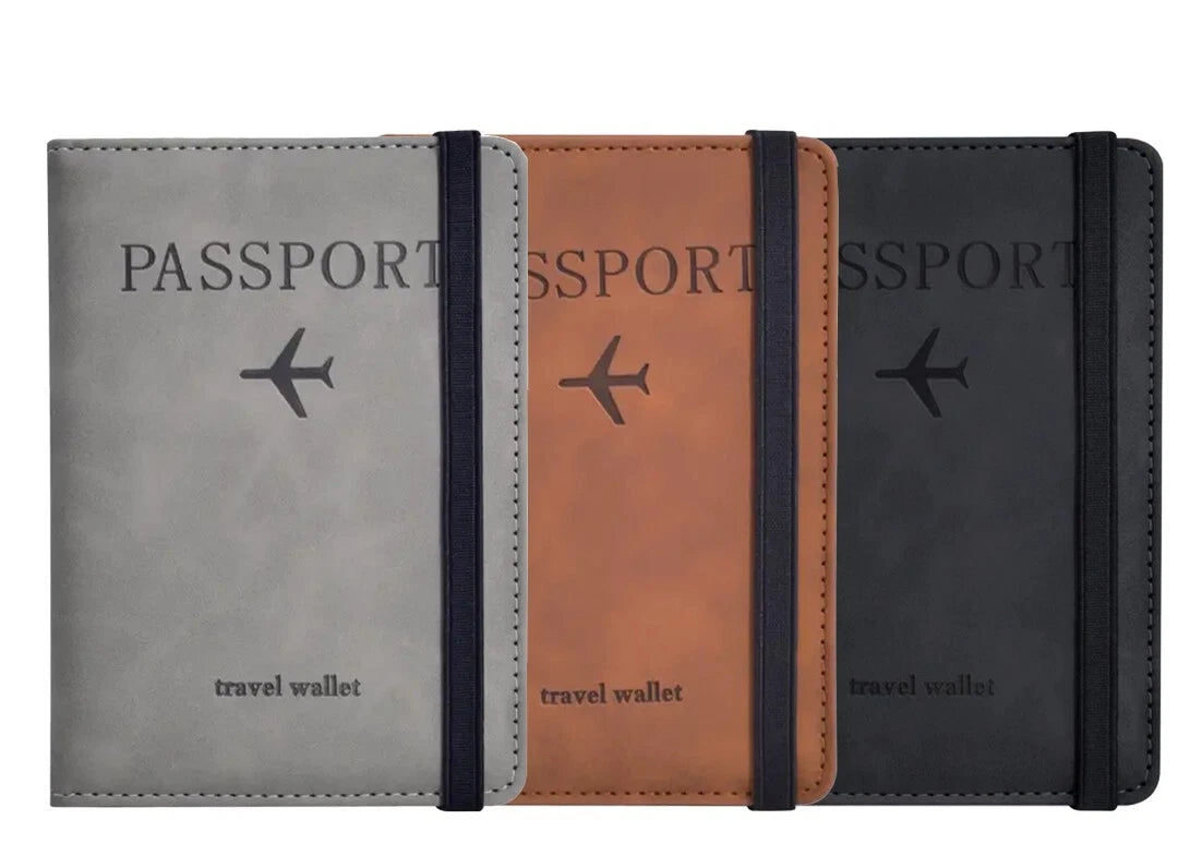 BT™ Leather Passport Wallet